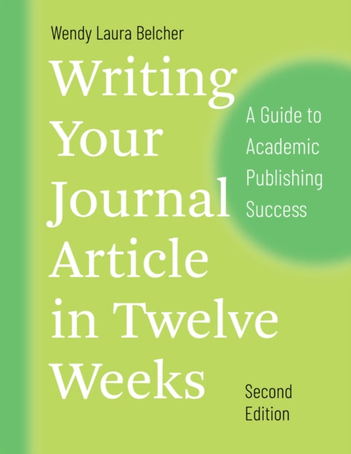 Binding: Paperback
Description: " Wow. No one ever told me this!" Wendy Laura Belcher has heard this countless times throughout her years of teaching and advising academics on how to write journal articles. Scholars know they must publish but few have been told how to do so.