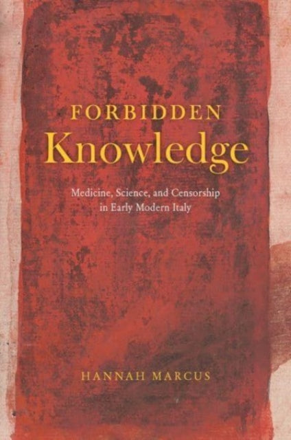 Binding: Paperback
Title: Forbidden Knowledge Medicine Science And Censorship In Early Modern Italy
Author(s): Marcus Hannah
Publisher: The University Of Chicago Press
Barcode: 9780226829470
Pages: 360 Pages, 40 Halftones, 2 Tables
Publication Date: 10/20/2023
Category: History Of Science