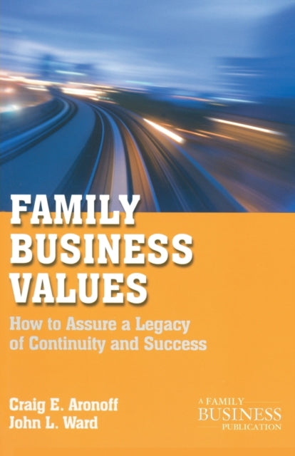 Binding: Paperback
Description: It's so important that the generations to come understand and share in the founder's vision and philosophy. Authors Aronoff and Ward help leaders discover their own values and then they provide ways to infuse these values into the fabric of their business for generations to come.