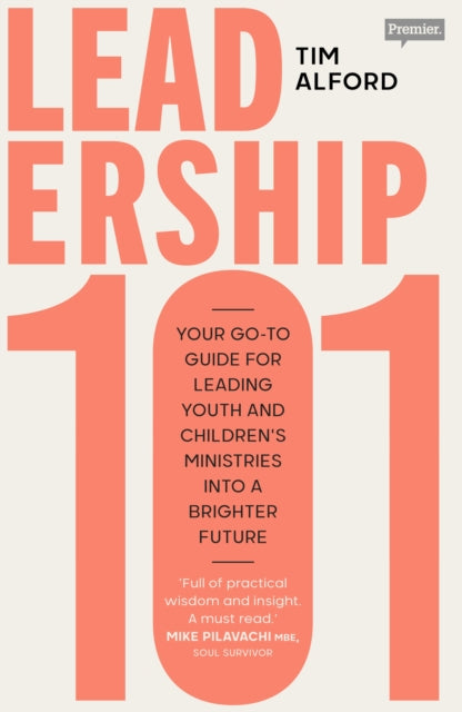 Binding: Paperback
Description: Leadership 101 is a how - to manual for children's ministry and youth leaders looking to develop their leadership skills from Limitless National Director Tim Alford.