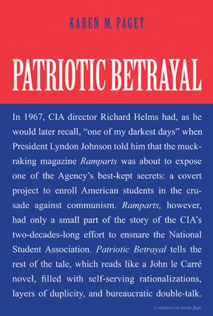 Binding: Hardcover
Description: Shows how the CI a turned the National Student Association into an intelligence asset during the Cold War with students used - often wittingly and sometimes unwittingly - as undercover agents inside America and abroad.