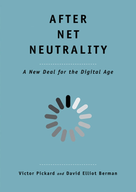 Binding: Hardcover
Description: A provocative analysis of net neutrality and a call to democratize online communication This short book is both a primer that explains the history and politics of net neutrality and an argument for a more equitable framework for regulating access to the internet.