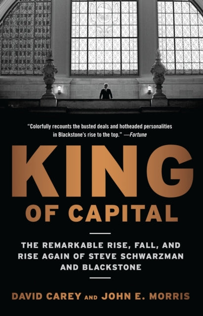 Binding: Paperback
Description: The story of Steve Schwarzman Blackstone and a financial revolution King of Capital is the greatest untold success story on Wall Street.