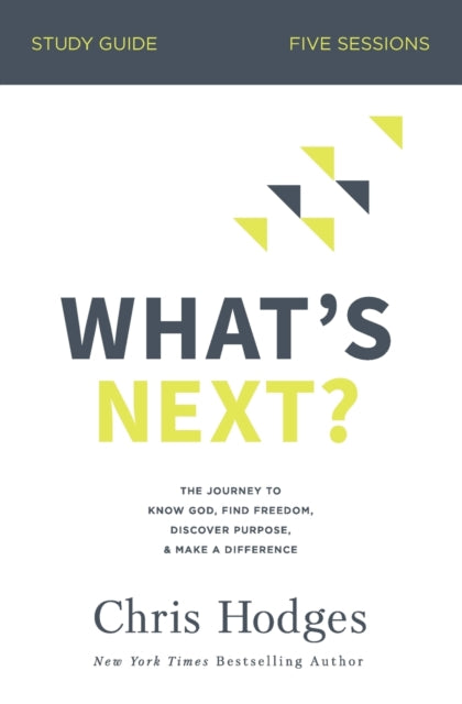 Binding: Paperback
Description: In this 5 - session video - based Bible study bestselling author and pastor Chris Hodges offers participants a practical guide for the next steps they can take to deepen their faith.