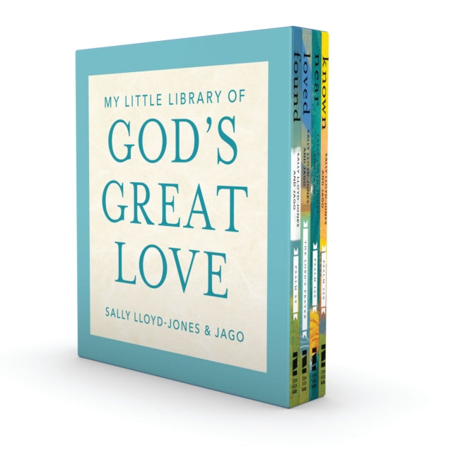 Binding: Multiple Components
Description: Inspired by Holy Scripture these simply written board books remind little ones of God's love his nearness and his protection.