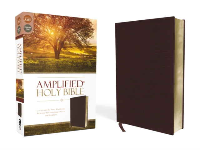 Binding: Special Bindings
Description: Updated edition is even easier to read and better than ever to study and understand You ve trusted the Amplified Bible to deliver enhanced understanding of all the rich nuances and shades of meaning of the original Bible languages.