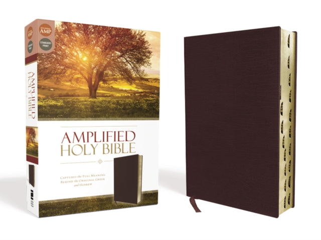 Binding: Special Bindings
Description: Updated edition is even easier to read and better than ever to study and understand You ve trusted the Amplified Bible to deliver enhanced understanding of all the rich nuances and shades of meaning of the original Bible languages.