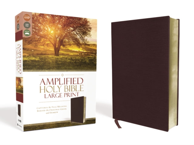 Binding: Special Bindings
Description: Updated edition is even easier to read and better than ever to study and understand You ve trusted the Amplified Bible to deliver enhanced understanding of all the rich nuances and shades of meaning of the original Bible languages.