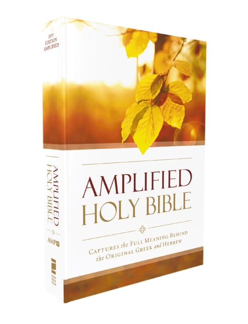 Binding: Paperback
Description: The updated Amplified Bible is now in a convenient affordable edition perfect for ministry and outreach. Capture the full meaning behind the original Greek and Hebrew.