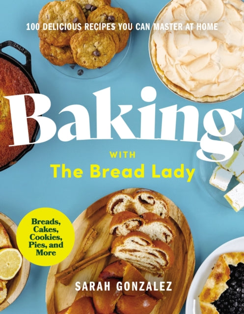Binding: Hardcover
Description: Full - color photographs step - by - step recipe guides baking options delightful family stories and a lot of love make Baking with the Bread Lady by Sarah Gonzalez a unique and tasty addition to any baker's kitchen.