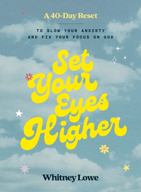 Binding: Hardcover
Description: Find peace and rest for your spirit when fix your eyes on God. Life feeling out of control? Overwhelmed and need a break? You're invited to a 40 - day reset that will help you let go of what's not serving you honor your limitations and turn your gaze toward a God who loves who you.