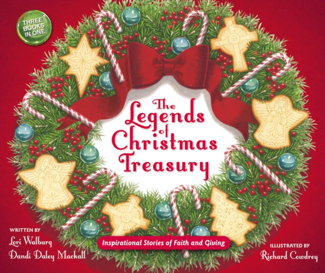 Binding: Hardcover
Description: This gorgeously illustrated Christmas collection of bestselling books in the Legends series from Zonderkidz explores the true stories behind many holiday traditions including candy canes Saint Nicolas and Christmas cookies.
