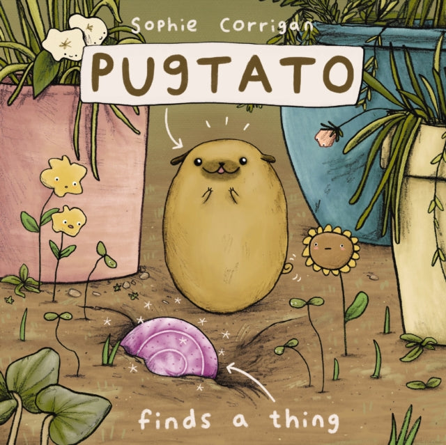 Binding: Hardcover
Description: Join Pugtato and his adorable spuddies in their first ever adventure in this clever and heartwarming picture book. When Pugtato accidently digs up a mysterious item he can t wait to find out what it is.