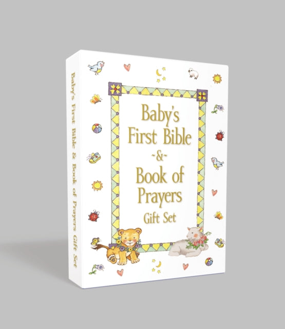 Binding: Hardcover
Description: Perfect for baby showers first birthdays and baptisms this two - book box set brings together favorite full - color Bible stories and precious rhyming prayers that introduce baby to God's joyful word.
