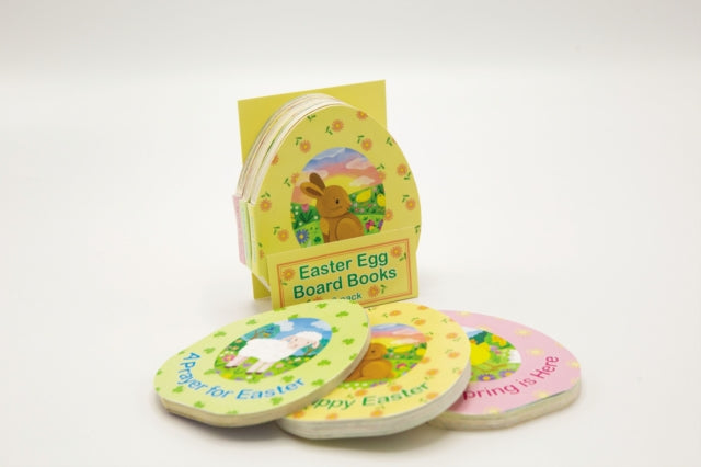 Binding: Hardcover
Description: Celebrate Easter with these sweet egg - shaped board books perfect for tucking into Easter baskets.