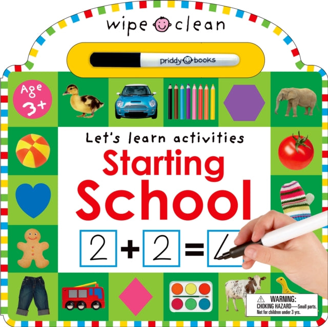 Binding: Special Bindings
Description: Packed with simple fun and effective exercises this is a great practical activity book from Roger Priddy to help your child get ready to start school.