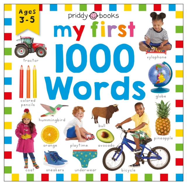 Binding: Hardcover
Description: My First 1000 Words is a photographic book with bright colorful images and a wide range of themes that children will easily recognize.
Title: Priddy Learning: My First 1000 Words A Photographic Catalog Of Baby's First Words
Author(s): Priddy Roger
Publisher: St.