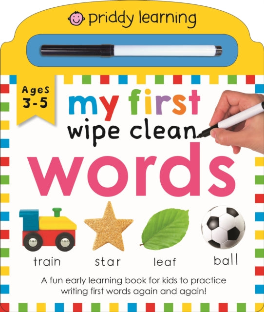 Binding: Special Bindings
Title: My First Wipe Clean Words (Priddy Smart) A Fun Early Learning Book
Author(s): Priddy Roger
Publisher: St.