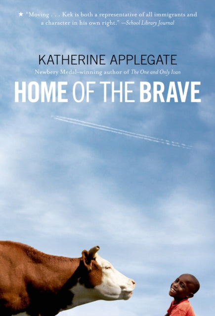 Binding: Paperback
Description: Bestselling author Katherine Applegate presents Home of the Brave a beautifully wrought middle grade novel about an immigrant's journey from hardship to hope. Kek comes from Africa. In America he sees snow for the first time and feels its sting. He's never walked on ice and he falls.