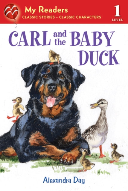 Binding: Paperback
Description: Alexandra Day's ever - popular dog Carl stars in this brand - new story created especially for beginning readers. Mama Duck has lost one of her ducklings. Where could Baby Duck be? Mama Duck asks Carl for help.