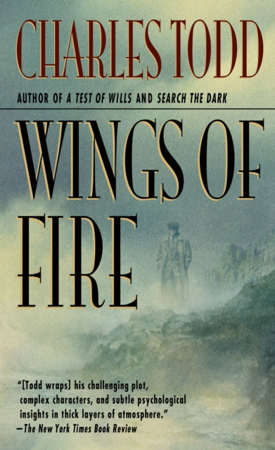Binding: Paperback
Description: In Charles Todd's Wings of Fire Inspector Ian Rutledge is quickly sent to investigate the sudden deaths of three members of the same eminent Cornwall family but the World War I veteran soon realizes that nothing about this case is routine.
