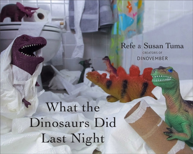 Binding: Hardcover
Description: Since Toy Story (and maybe since the very first toys!) children and their parents have wondered what it would be like if toys came to life. Refe and Susan Tuma take this wonder several steps further in WHAT THE Dinosaurs DID LAST Night.