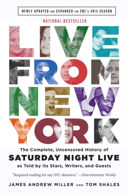Binding: Paperback
Description: James Andrew Miller and Tom Shales's definitive oral history of Saturday Night Live hailed as "incredible" (Vulture) and "required reading" (People).
