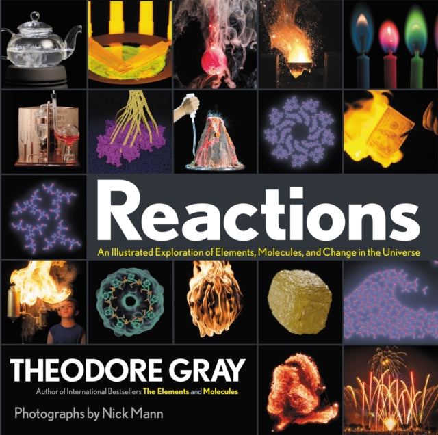 Binding: Hardcover
Description: In Reactions bestselling author Theodore Gray demonstrates through stunning never - before - seen images and illustrations how molecules interact and change in ways that are essential to our existence.