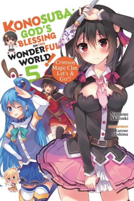 Binding: Paperback
Description: After Kazuma and crew's less - than - relaxing vacation Yunyun burst onto thescene with shocking news - the Crimson Magic Clan is in danger and she wants tobear his children to save it! Kazuma returns with her to the village but thesituation isn't quite what he expected.