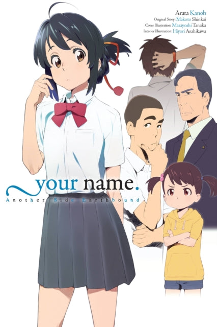 Binding: Hardcover
Description: Mitsuha is a young girl living in a rural town named Itomori and is fed up with her life. One day her family and friends noticeshe's suddenly acting strange.