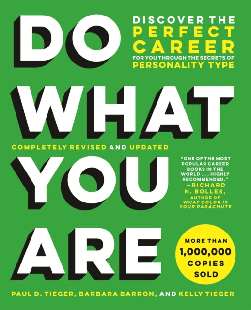 Binding: Paperback
Description: Finding a career path that you re passionate about can be difficult but it doesn't have to be! With this bestselling guide learn how to find a fulfilling career that fits your personality.