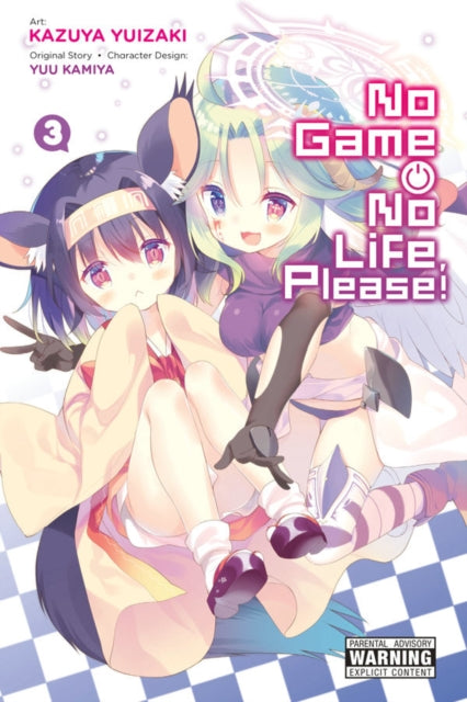 Binding: Paperback
Title: No Game No Life Please! Vol. 3
Author(s): Kamiya Yuu
Publisher: Little Brown & Company
Barcode: 9780316517676
Pages: 192 Pages
Publication Date: 2/6/2018
Series: NO GAME NO LIFE PLEASE GN
Category: Graphic Novels: Manga