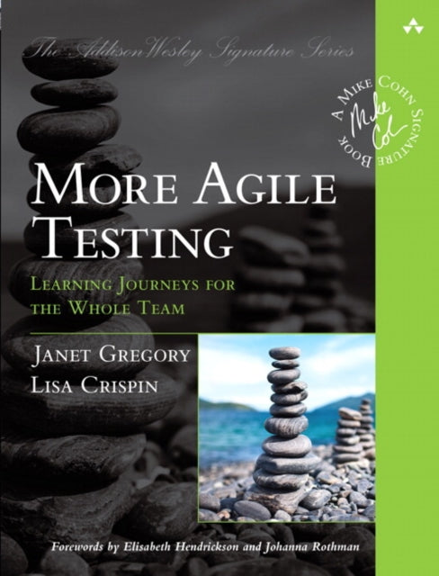 Binding: Paperback
Description: Janet Gregory and Lisa Crispin pioneered the agile testing discipline with their previous work Agile Testing. Now in More Agile Testing they reflect on all they ve learned since.