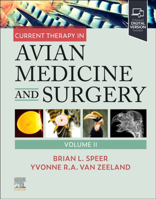 Binding: Hardcover
Description: Stay up to date with the latest advances in avian medicine! Current Therapy in Avian Medicine and Surgery Volume II brings a wealth of new information on the medical care of avian species with practical approaches to diagnosis and therapy of psittacines and other birds.