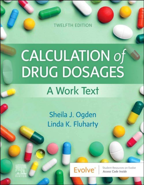 Binding: Paperback
Description: Learn to calculate drug dosages accurately with this practical workbook - textbook! Calculation of Drug Dosages: A Work Text 12th Edition makes it easy to understand and master the three major methods of dosage calculation - ratio and proportion formula and dimensional analysis.