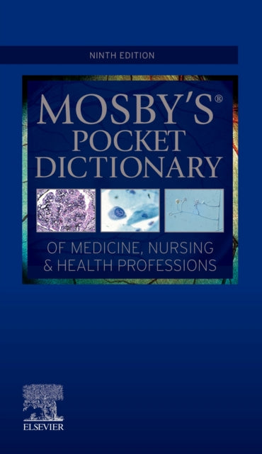 Binding: Paperback
Description: What does that term mean? How is it even pronounced? Make sense of the complex world of health care with Mosby's Pocket Dictionary of Medicine Nursing & Health Professions 9th Edition.