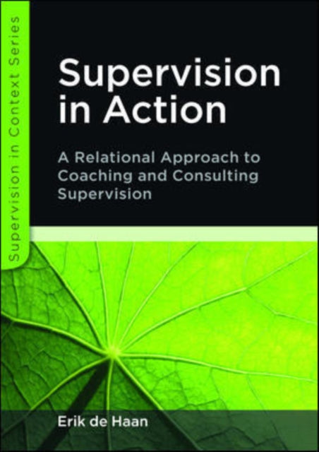 Binding: Paperback
Description: Supervision assures the quality of professional practice through careful monitoring; it heals wounds through wholesome listening and support and offers a unique and free space to develop that which we all want to progress: our personal relationships.
