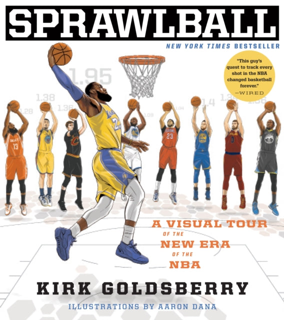 Binding: Paperback
Title: Sprawlball A Visual Tour Of The New Era Of The Nba
Author(s): Goldsberry Kirk
Publisher: Harpercollins
Barcode: 9780358329756
Pages: 256 Pages
Language: English
Publication Date: 10/13/2020