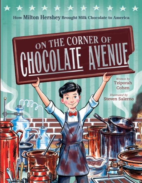 Binding: Hardcover
Description: The story of sweet success behind the Hershey's Kiss! The invention of America's quintessential milk chocolate bar is brought to vivid delicious life in this Steam picture book biography perfect for fans of Mr. Ferris and His Wheel and Snowflake Bentley.