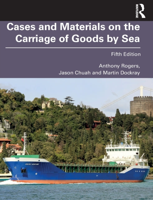 Binding: Paperback
Description: Cases and Materials on the Carriage of Goods by Sea fifth edition offers tailored coverage of the most commonly taught topics on Carriage of Goods by Sea courses.