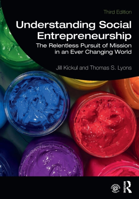 Binding: Paperback
Description: Understanding Social Entrepreneurship is the leading textbook that provides students with a comprehensive overview of the field.