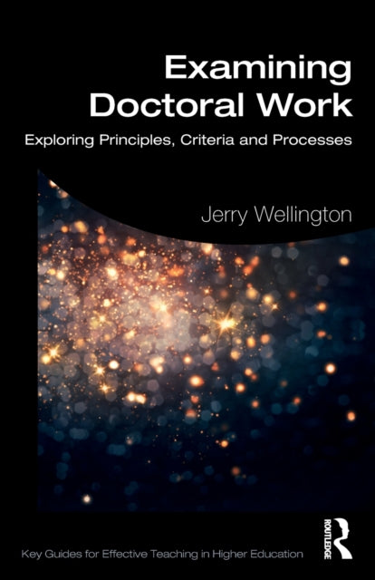 Binding: Paperback
Description: Written in clear straight - forward language Examining Doctoral Work considers how the practice of doctoral examination can be improved to ensure that both examiners and students can make the most of the assessment process.