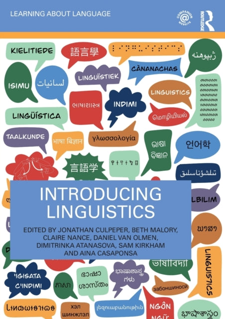 Binding: Paperback
Description: Introducing Linguistics brings together the work of scholars working at the cutting - edge of the field of linguistics creating an accessible and wide - ranging introductory level textbook for newcomers to this area of study.