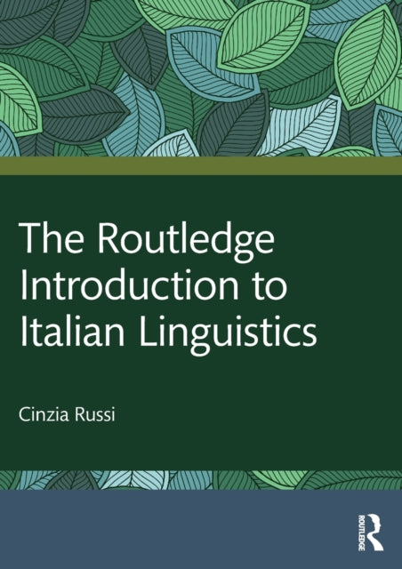 Binding: Paperback
Description: The Routledge Introduction to Italian Linguistics offers a systematic and comprehensive overview of the linguistic structure of the Italian language including phonetics and phonology morphology and morphosyntax syntax semantics and sociolinguistics.
