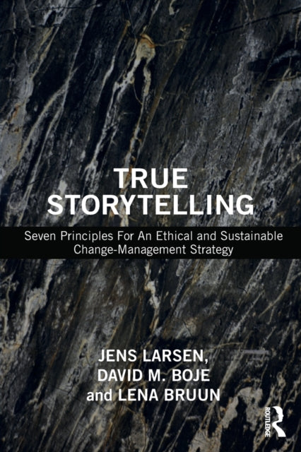 Binding: Paperback
Description: True Storytelling is a new method of studying planning facilitating ensuring implementing and evaluating ethical and sustainable changes in companies organizations and societies.