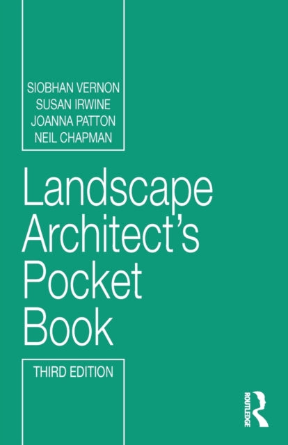 Chapman Neil - Landscape Architect's Pocket Book - Paperback