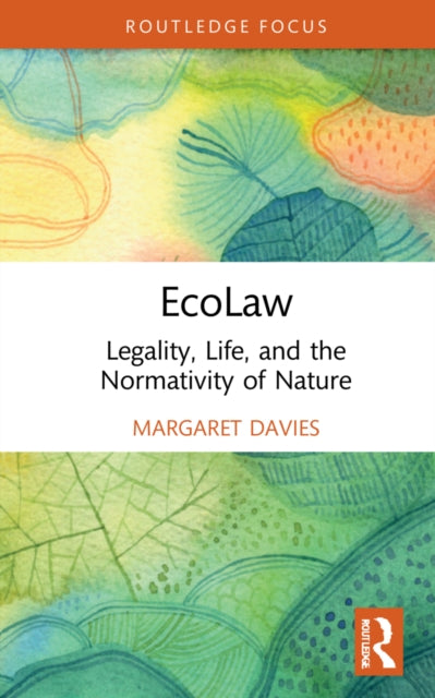Binding: Paperback
Description: This book re - imagines law as ecolaw. The key insight of ecological thinking that everything is connected to everything else at least on the earth and possibly in the cosmos has become a truism of contemporary theory.