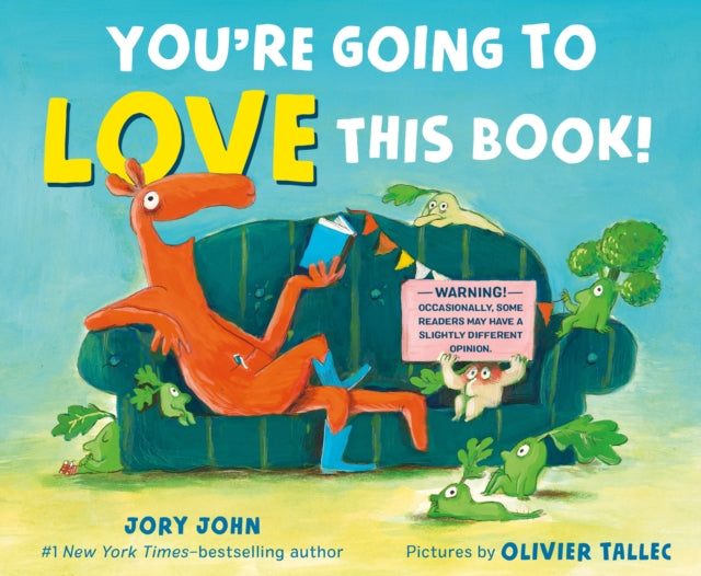 Binding: Hardcover
Description: Sure to bring a smile to the faces of even the grumpiest readers this laugh - out - loud picture book from #1 New York Times bestselling author Jory John and internationally acclaimed illustrator Olivier Tallec is hilarious enough to come back to again and again.
