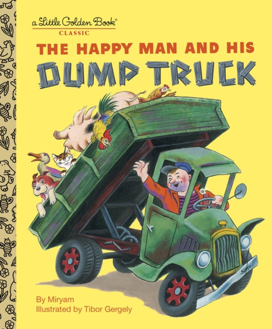 Binding: Hardcover
Description: Fans of trucks and farm animals will love this classic Little Golden Book from the same illustrator as Scuffy the Tugboat and Tootle. A happy man thrills a group of farm animals when he takes them for a joy ride in his dump truck.