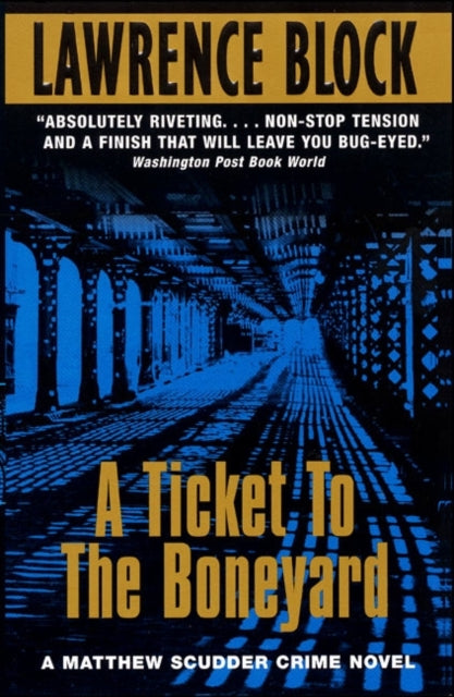 Binding: Paperback
Description: Twelve years ago Matthew Scudder lied to a jury to put James Leo Motley behind bars. Now the ingenious psychopath is free. And the alcoholic ex - cop - turned - p. i. must pay dearly for his sins.